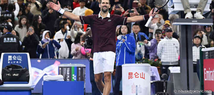 Novak izbacio i Medvedeva za finale Pekinga!