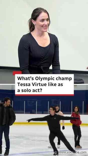 What's Olympic champ Tessa Virtue like as a solo act?