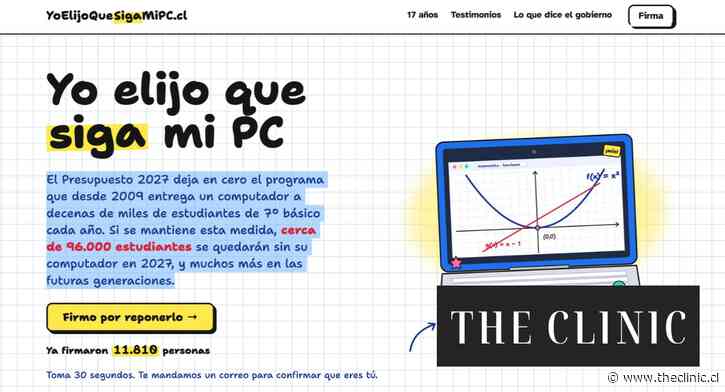Frente Amplio activa campaña para cuestionar fin del programa  “Yo Elijo mi PC” y lanza plataforma que reúne firmas y testimonios