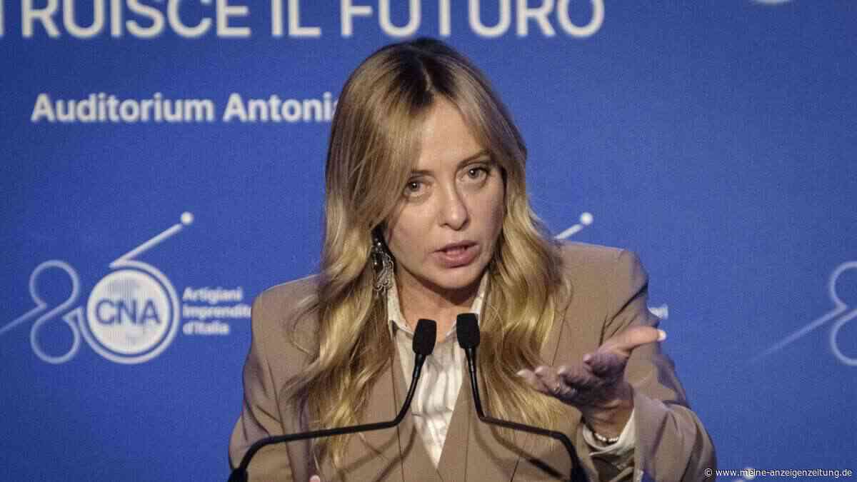 „Ich bin Giorgia Meloni“: Meloni hat ihren Stimmklang hinterlegt, um sich vor Deepfakes zu schützen