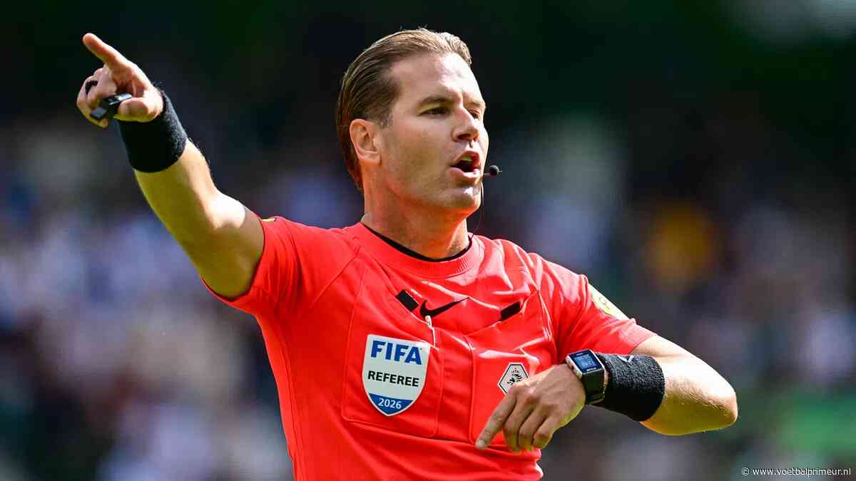 KNVB maakt scheidsrechter bij Feyenoord - AZ bekend, ook overige arbiters onthuld