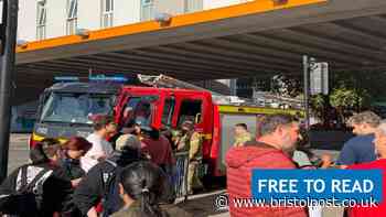 Key details as Bristol city centre flats evacuated after fire