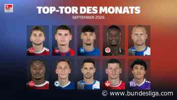 2. Bundesliga: Yardımcı mit dem Top-Tor im September