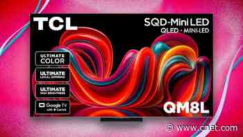 New Low: This CNET Lab Award-Winning TCL TV Is Over $1,300 Off for Prime Day
