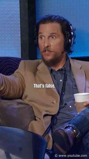 Matthew McConaughey Names the Role He Regrets Turning Down (2017)