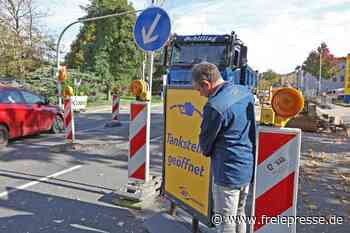 Zwickauer Tankstelle kämpft mit Baustelle: „So etwas habe ich noch nie erlebt“