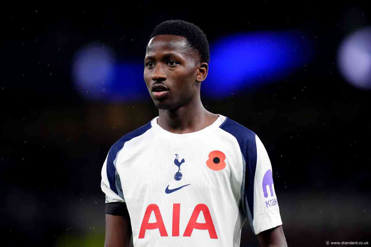 Spurs star Pape Sarr banned from driving after breaking 20mph limit