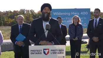 Highway 400 to be expanded, including 1 HOV lane in each direction, in King, Ont.: province