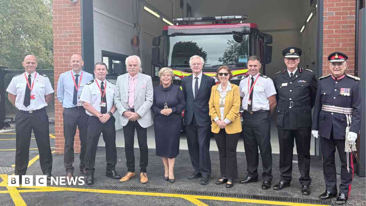 Fire station opens after £2.7m rebuild