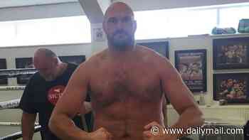 Tyson Fury celebrates his remarkable body transformation after 'coming back from 28 stone' as he prepares to fight Anthony Joshua to be crowned Britain's heavyweight king