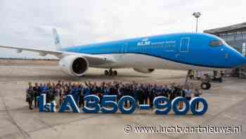 KLM luidt nieuw tijdperk in met komst Airbus A350