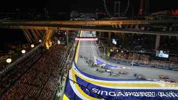 Singapore Grand Prix 2026: Race start time, how to watch, full schedule, predictions