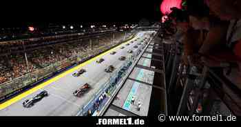 Live im TV und Stream: Alle Infos zur Übertragung der Formel 1 in Singapur