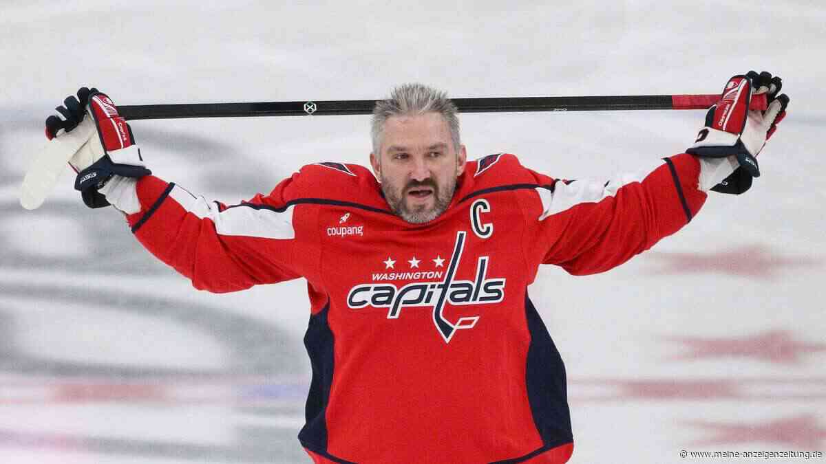 Eishockeystar Owetschkin kündigt Ende seiner NHL-Karriere an