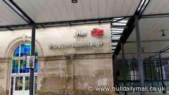 Dog tasered at Hull Paragon Interchange