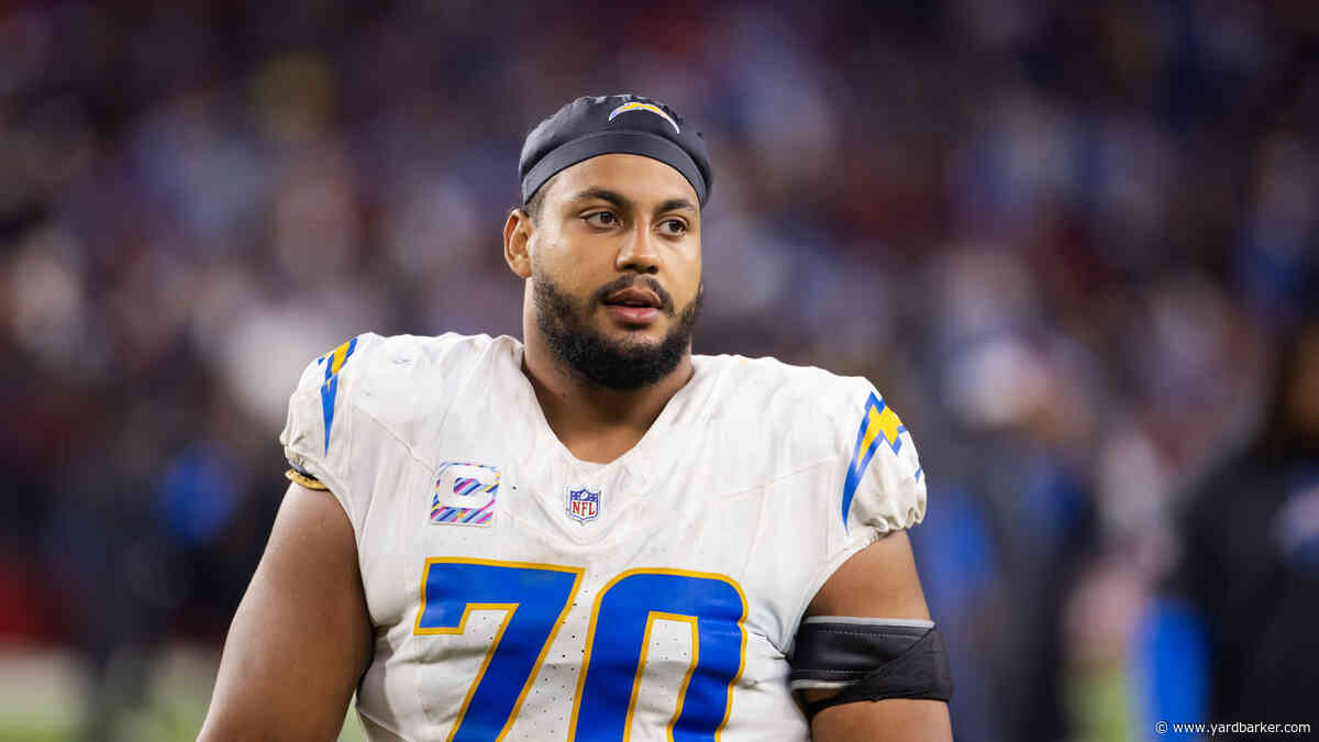 Chargers LT Rashawn Slater Believed To Have Suffered High-Ankle Sprain