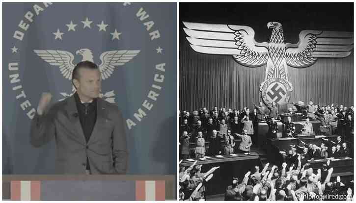 Third Reich Vibes: Pete Hegseth’s “Department of War” New Branding Draws Nazi Comparisons