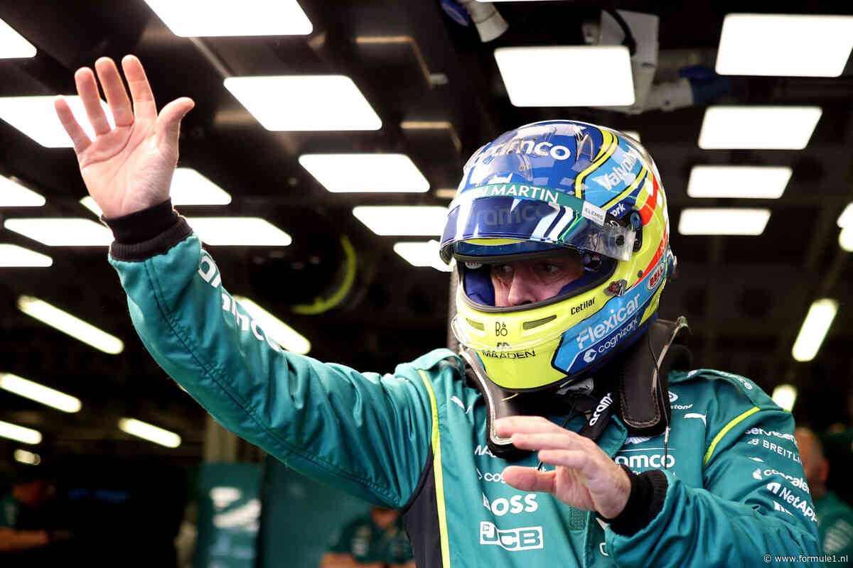 Fernando Alonso verheugd over nieuwe puntenfinish: ‘Maar had eigenlijk meer verwacht’