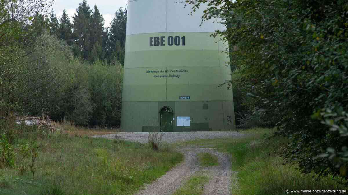 Rund 20 Prozent weniger Strom: Windrad bei Hamberg bleibt hinter Prognosen zurück