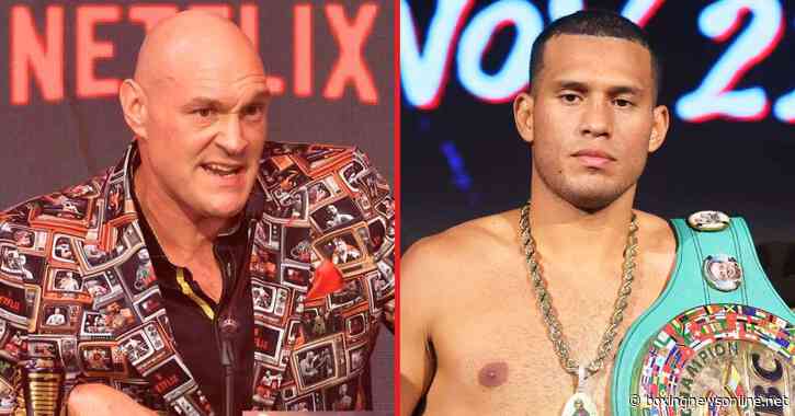 Tyson Fury sums up David Benavidez’s chances of having success at heavyweight