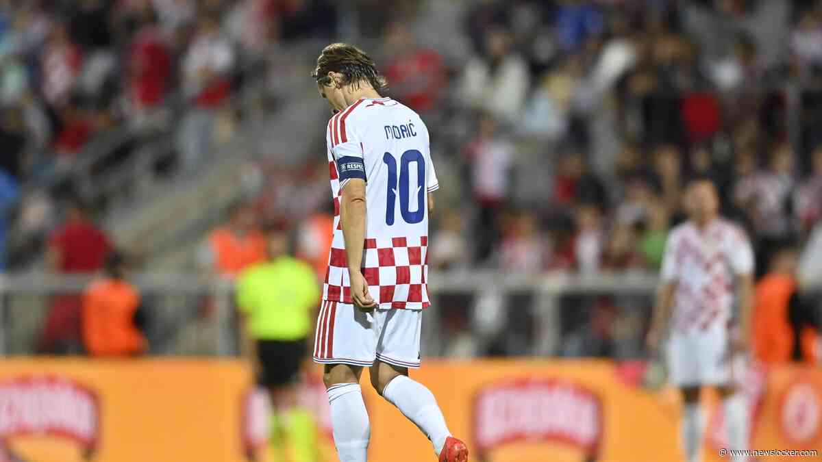 LIVE interlandvoetbal | Modrić hoopt op steun fans Kroatië na ongekende afgang tegen Engeland