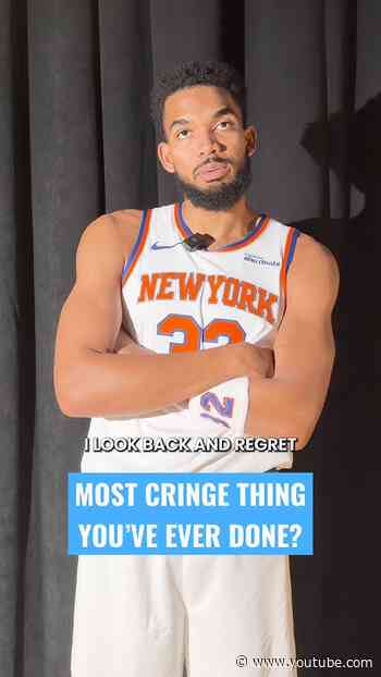 the secondhand embarrassment is real #nyknicks #nba #cringe #cringey