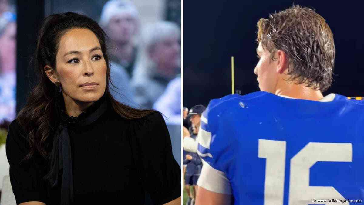Joanna Gaines shares 'bittersweet' video of football player son