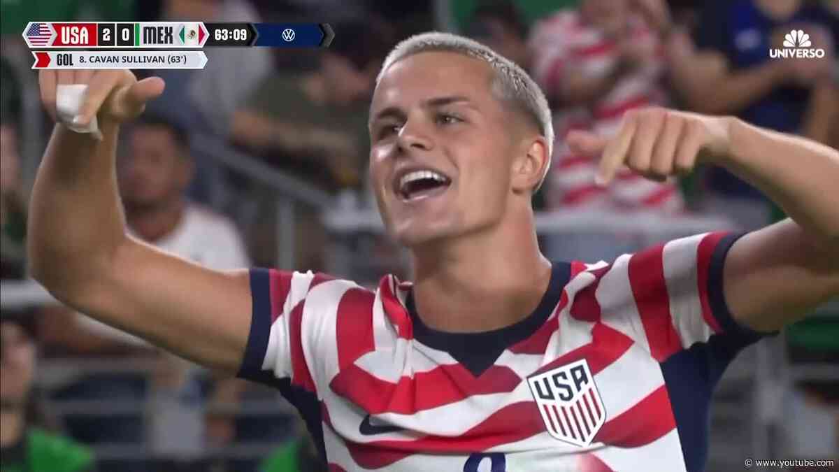 Cavan Sullivan's First Career USMNT Goal