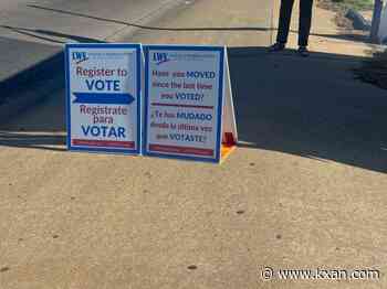 Some Travis County offices open through midnight to register voters before deadline