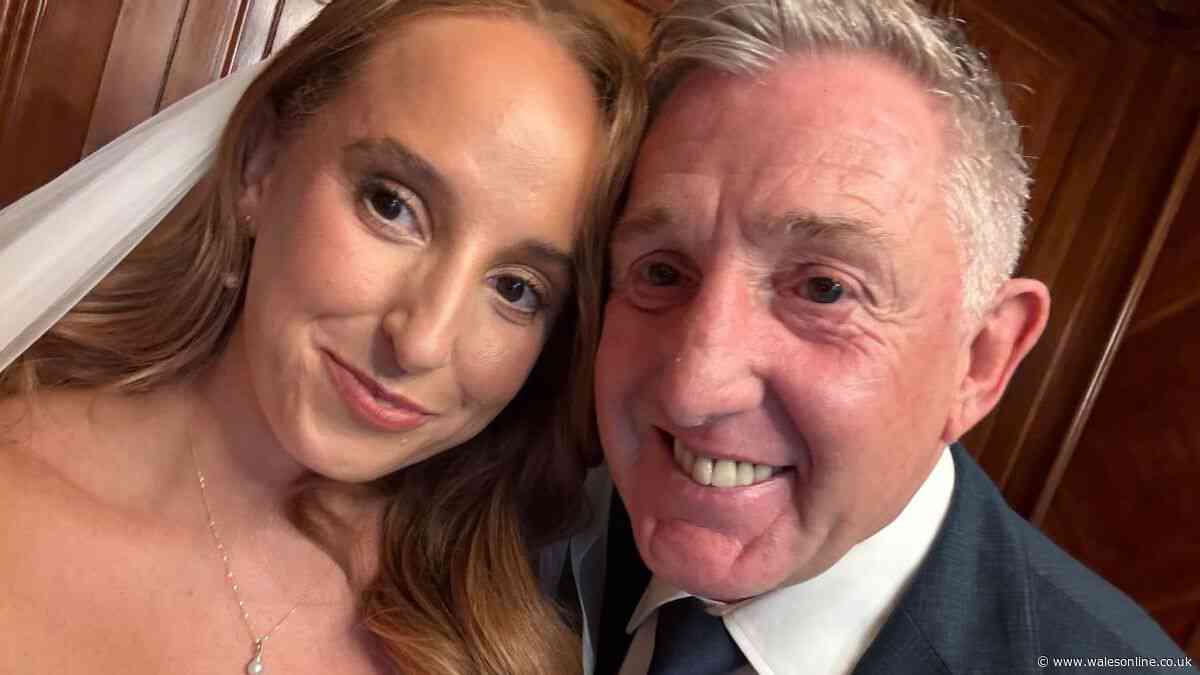 Proud dad Jiffy celebrates daughter's wedding surrounded by family