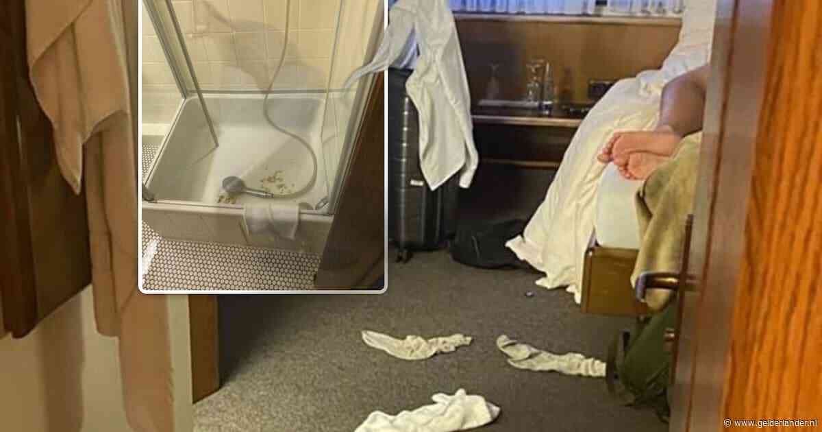 Hotelgasten vallen dronken in slaap terwijl douche acht uur lang blijft lopen: 200.000 euro schade