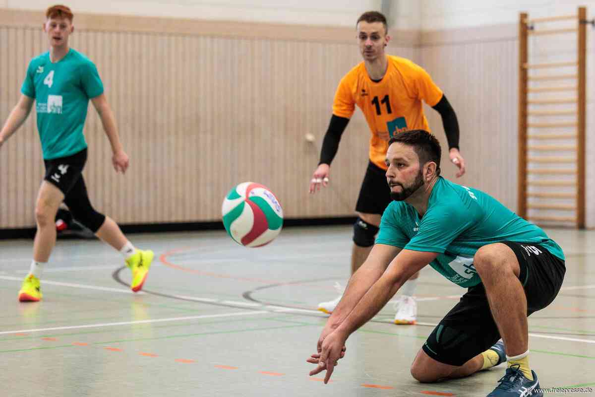Milkauer Volleyballer gewinnen mittelsächsisches Duell