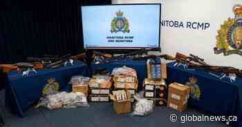Pair charged after 13 guns, 20K rounds of ammunition seized: Manitoba RCMP