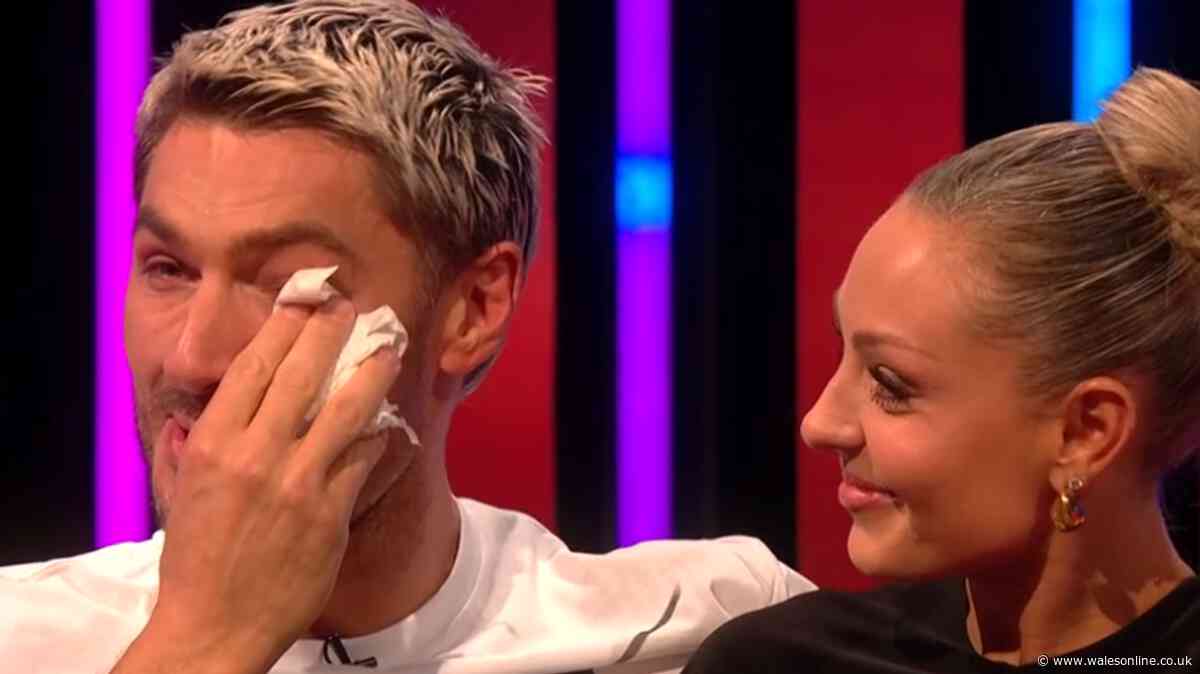 Strictly star admits 'I can't talk' as he breaks down in tears over exit 