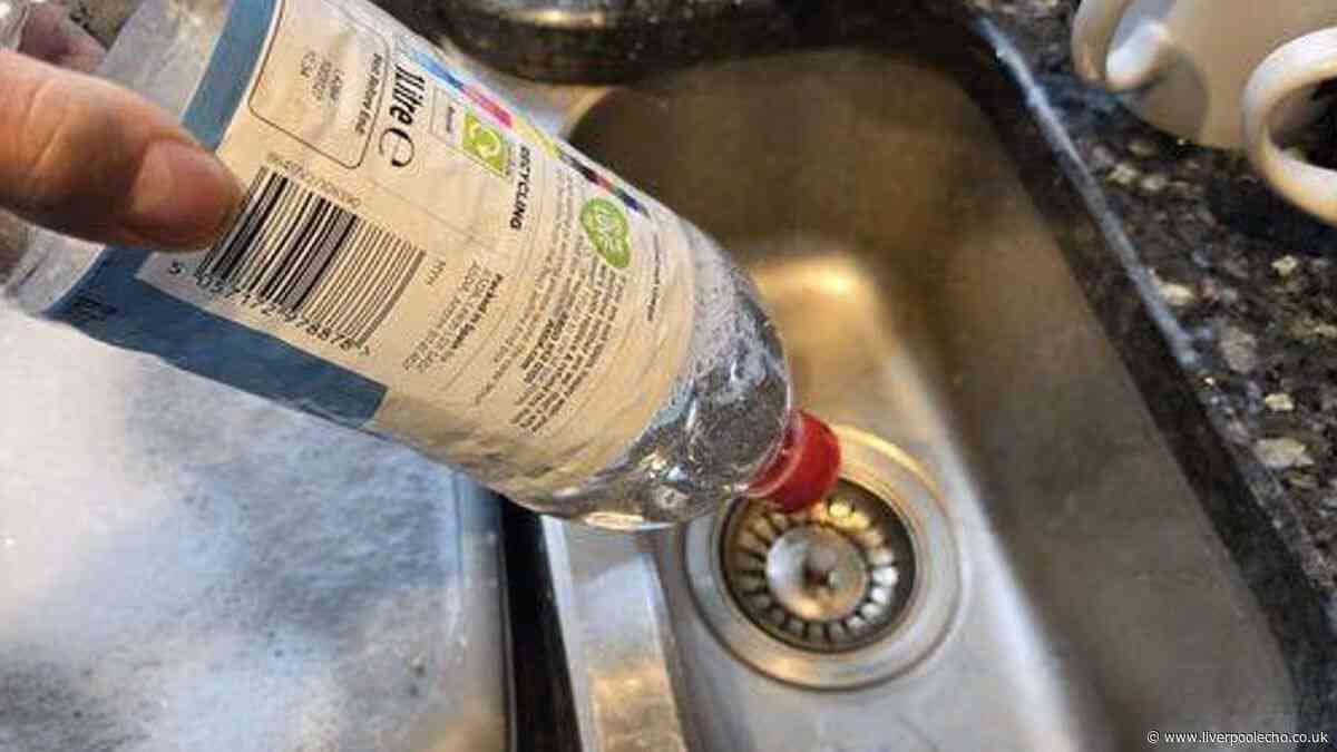 Putting vinegar down the drains in October will combat common household issue