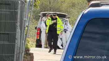 Police launch Prestatyn 'murder' probe as dead body found inside burning van
