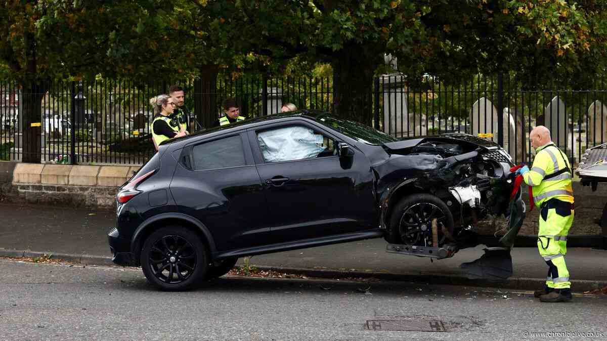 One person taken to hospital after Heaton two-vehicle crash