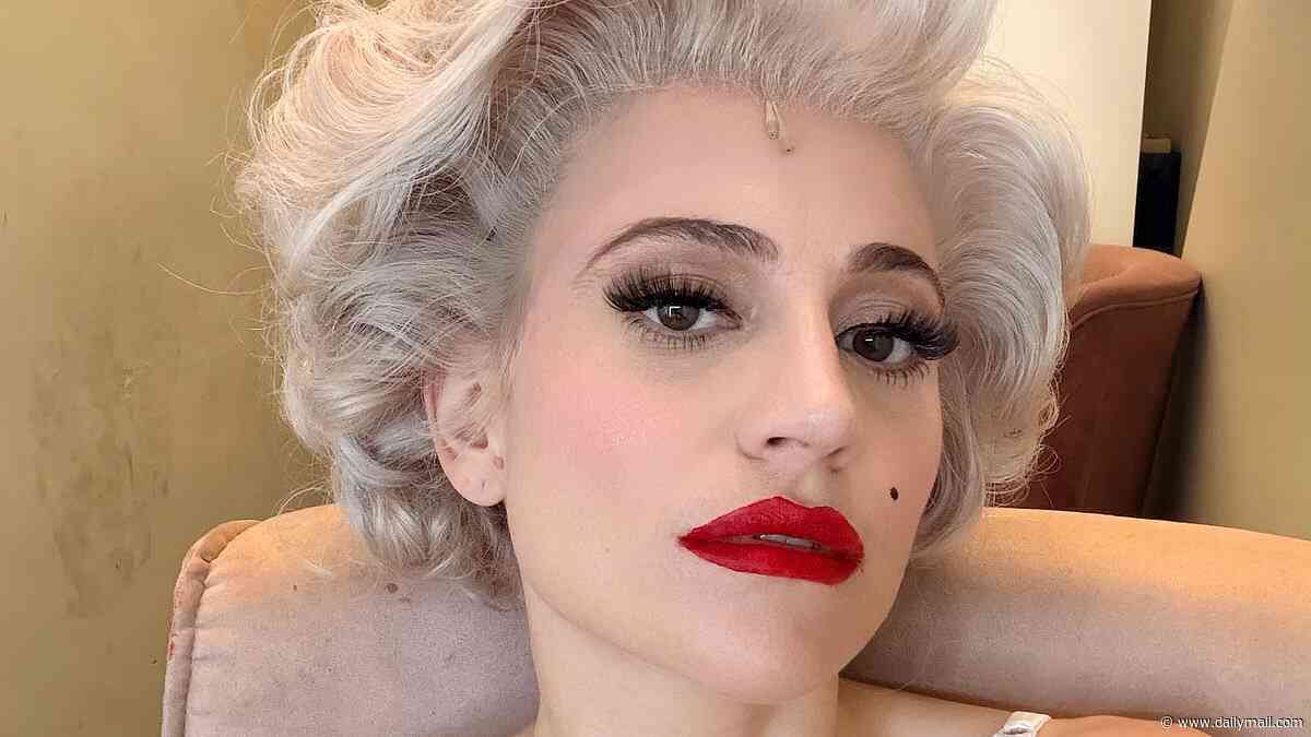 Pixie Lott transforms into Marilyn Monroe as she shares behind-the-scenes snaps from her West End show after it received a lacklustre critical reception