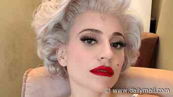 Pixie Lott transforms into Marilyn Monroe as she shares behind-the-scenes snaps from her West End show after it received a lacklustre critical reception