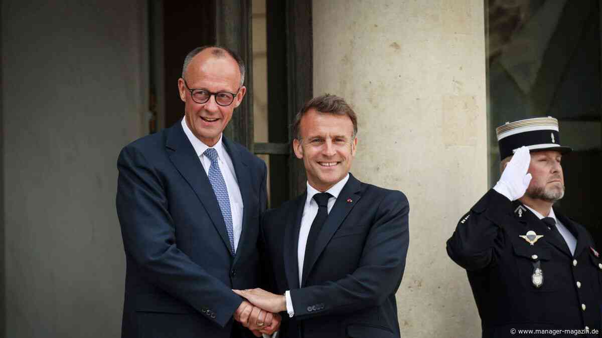 EU: Merz und Macron drängen auf schnellere Reaktion auf Zolldrohungen