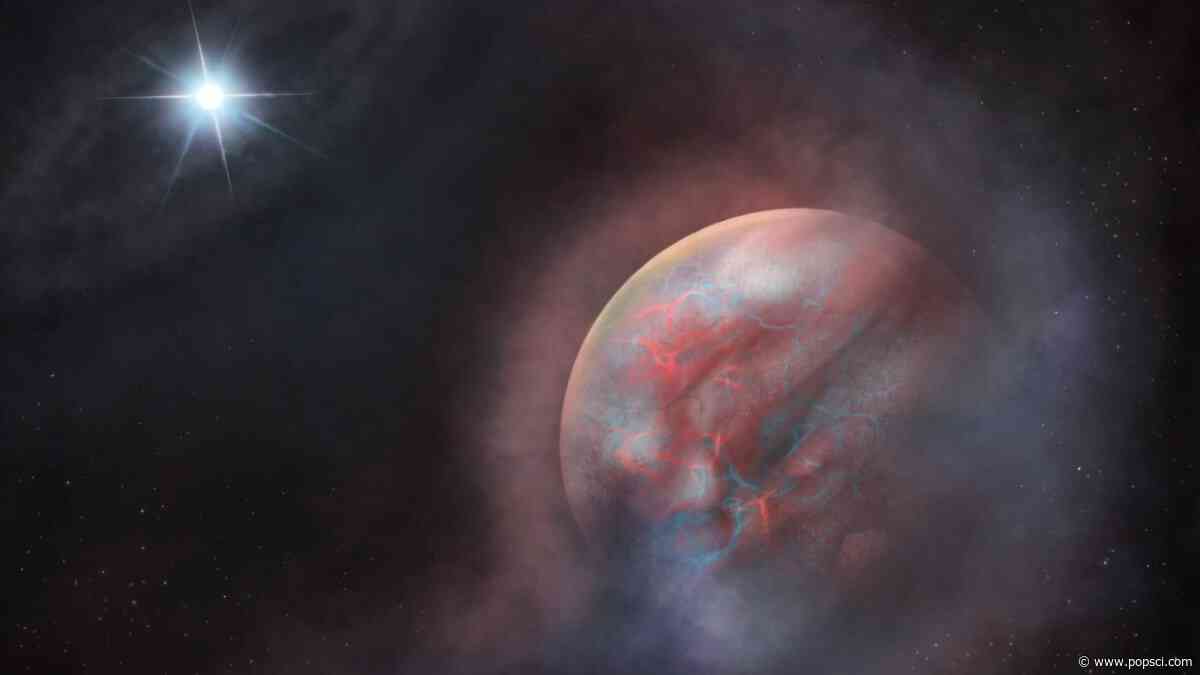 Dead star likely birthed a new planet, in astronomical first