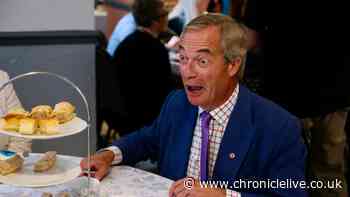 Nigel Farage says 'fearful' pensioners feel they aren't being treated fairly on North East visit