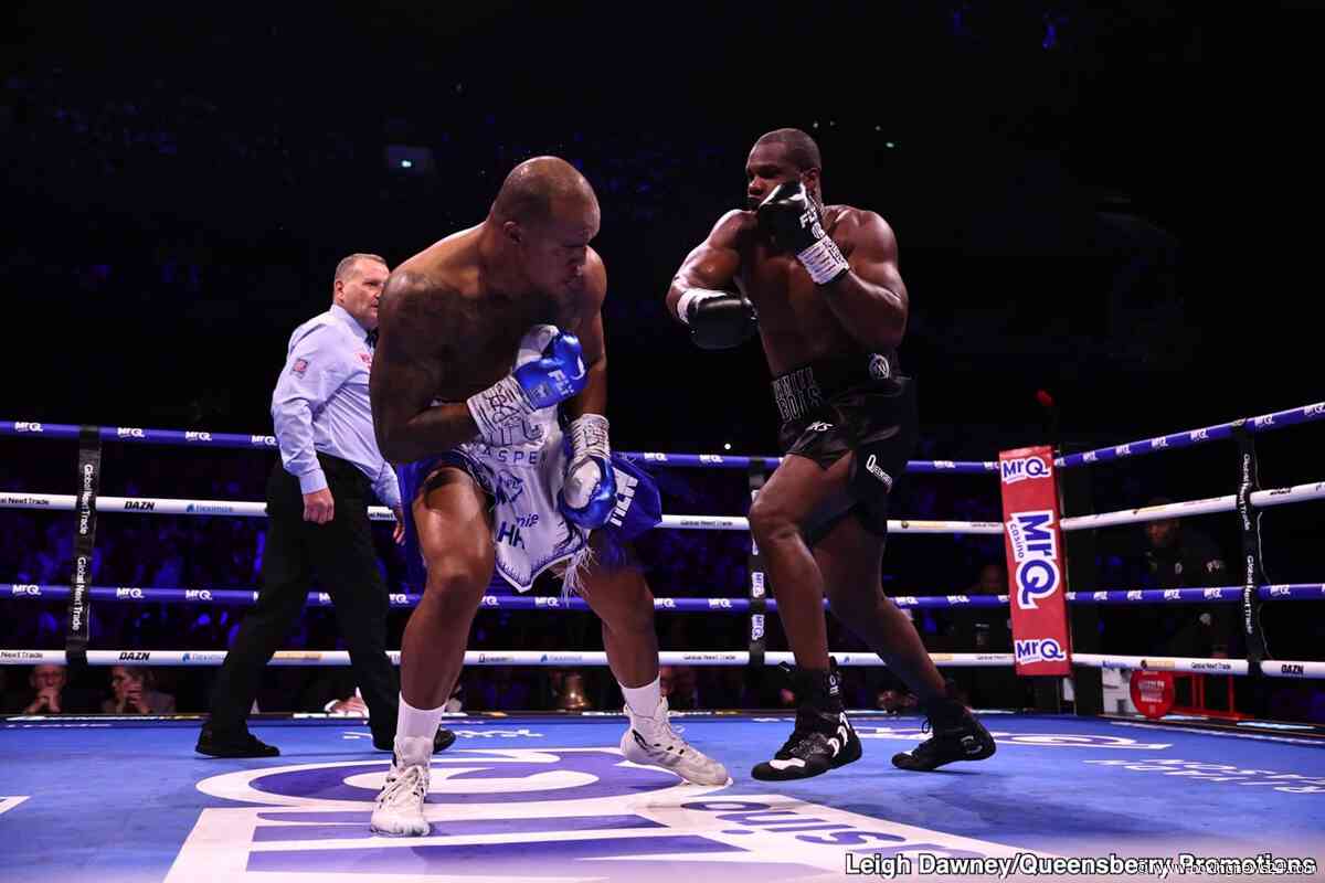 Daniel Dubois Talks Legacy Before Finishing Wardley Business