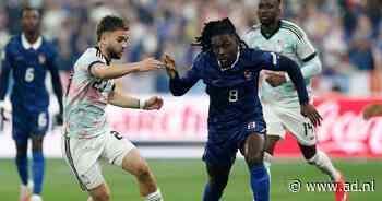 Frankrijk de betere ploeg in het Stade de France, eerste grote kans is voor Bradley Barcola