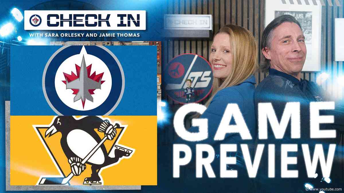 Jets take on Crosby and the Penguins