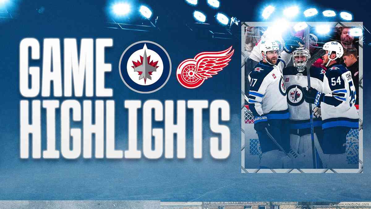 Jets vs. Detroit Red Wings | NHL Highlights | October 4, 2026
