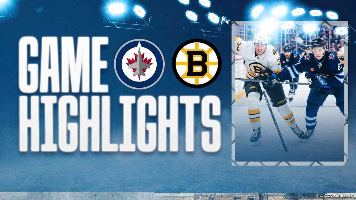Jets vs. Boston Bruins | NHL Highlights | October 2, 2026
