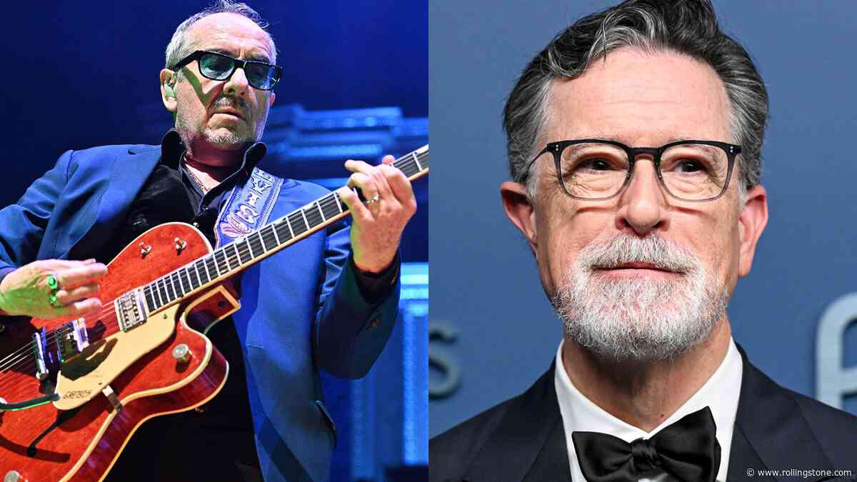 Elvis Costello Was in Talks to Become Stephen Colbert’s ‘Late Show’ Bandleader