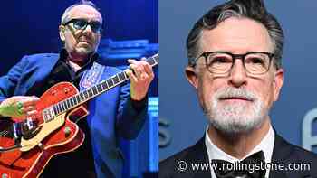 Elvis Costello Was in Talks to Become Stephen Colbert’s ‘Late Show’ Bandleader