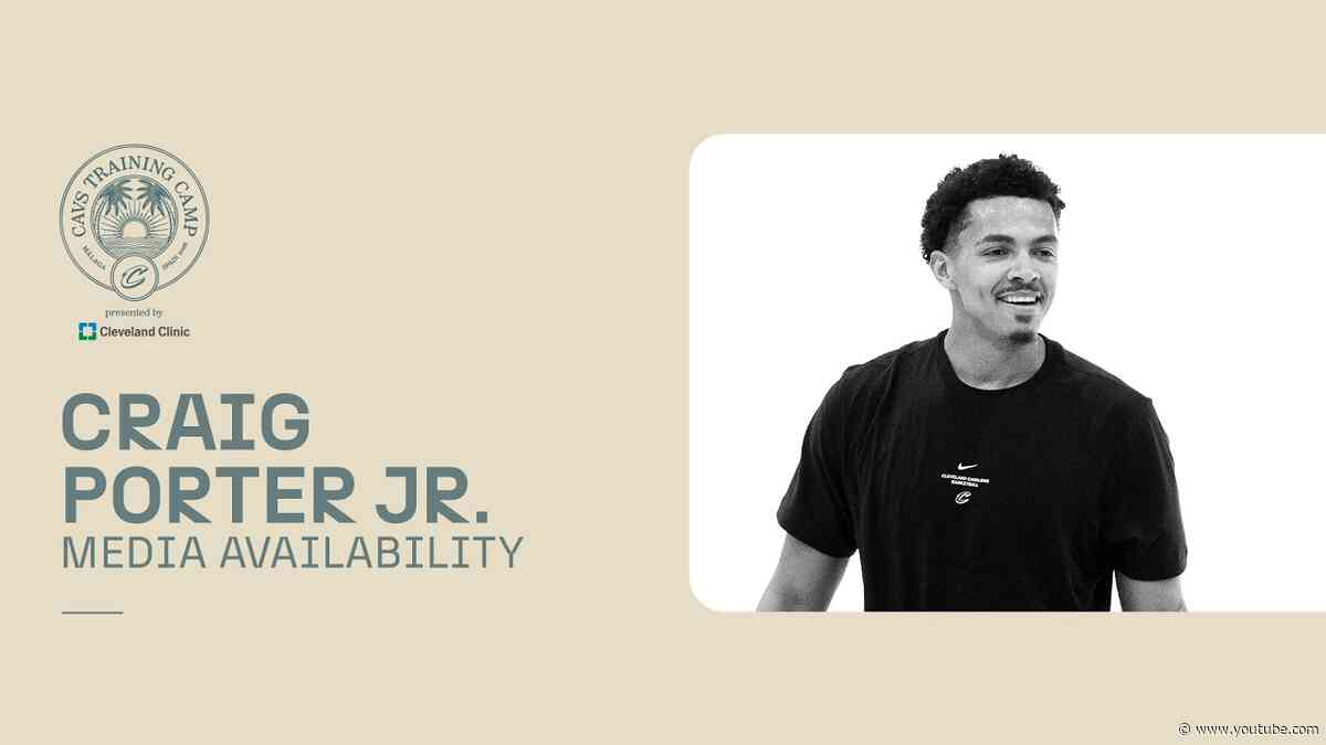 Cavs Training Camp | Craig Porter Jr. Media Availability | 10.03.2026